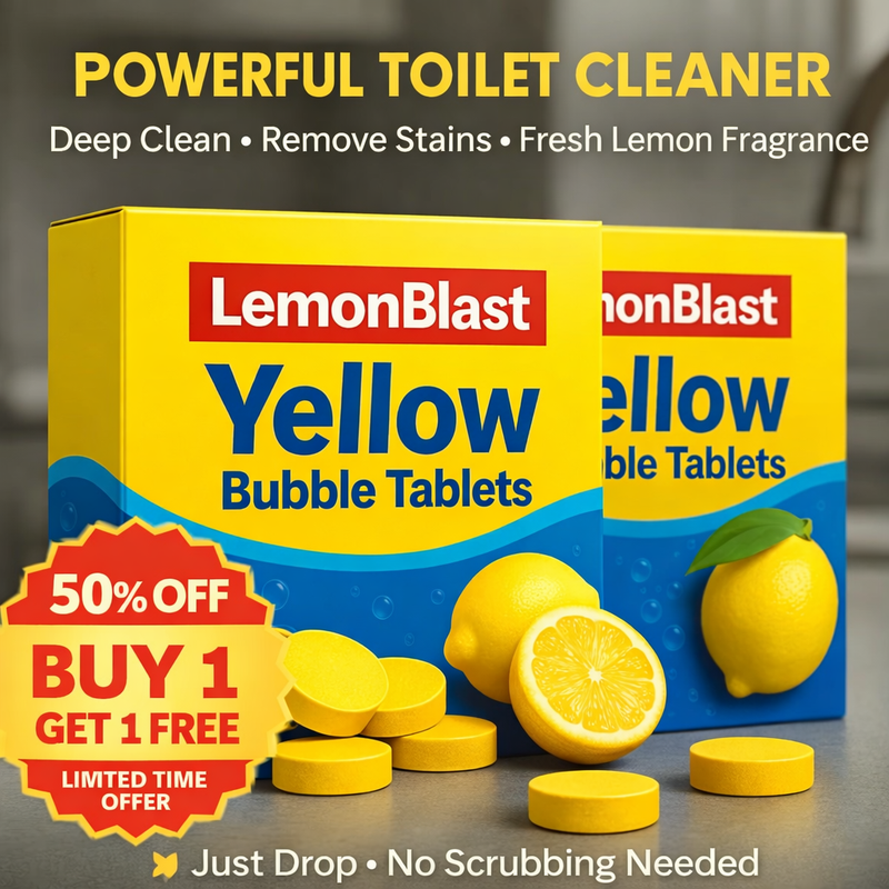 LemonBlast Yellow Bubble Tablets-BUY 1 GET 1 FREE