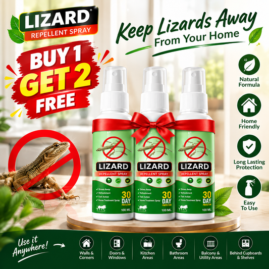 Lizard Repellent Spray – Buy 1 Get 2 Free🎁